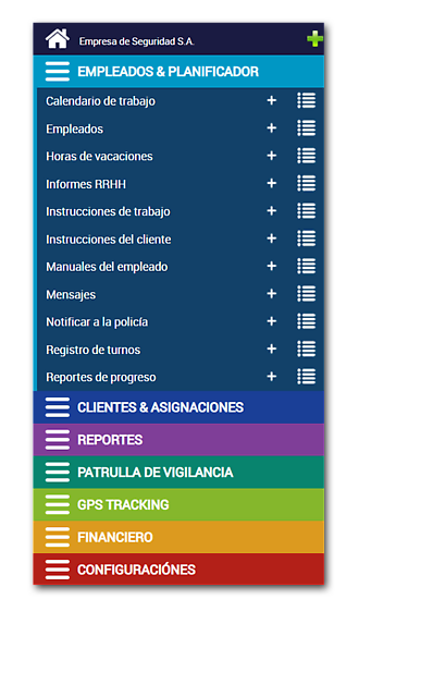 Las funcionalidades de nuestro software - Secusoft Software para Seguridad Privada